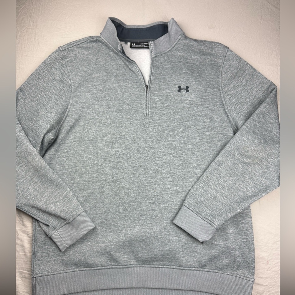 Under Armour UA Storm SweaterFleece ¼ Zip pullover in gray